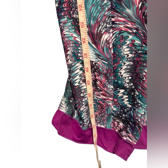 💜MiYang Women's Plus Size Printing Padded High Waist Swimdress - Picture 7 of 9